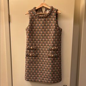 Tuckernuck Sleeveless Tweed Dress with Pockets